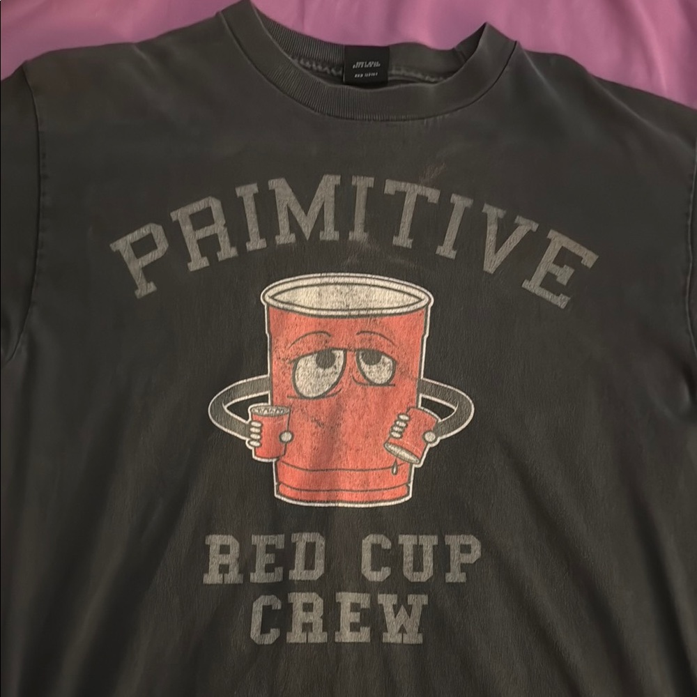 Primitive Red Cup Crew T-Shirt